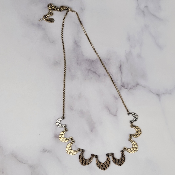 Lucky Brand Tricolor Metal Necklace - Picture 4 of 8